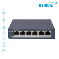 Hikvision DS-3E1506P-EI/M 4 Port Smart Gigabit POE Switch